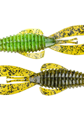 虾型软饵 3寸4寸 美国Strike King 德州钓组KVD设计RGBUG 障碍虾