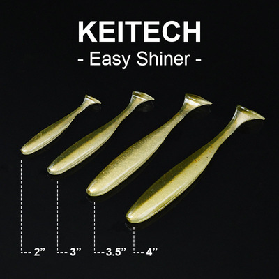 鱼型软饵KEITECHK牌软饵拖尾