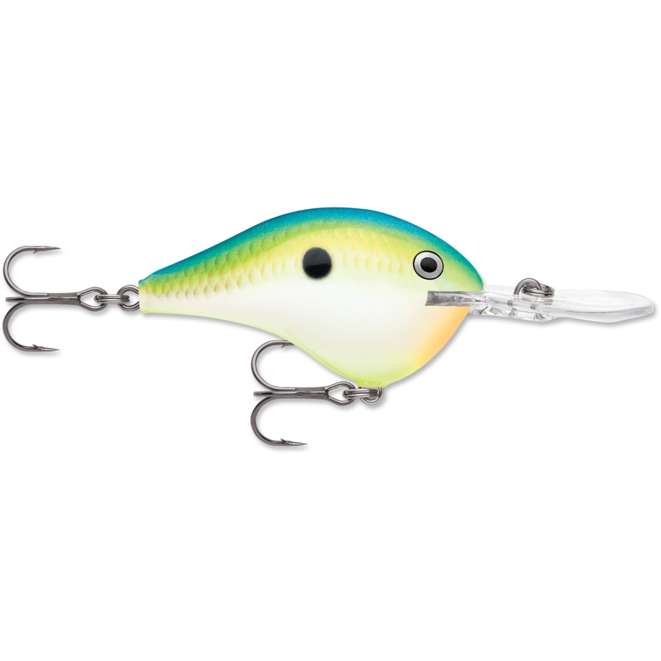 中层胖子 2.4米 Rapala 乐伯乐 DT08追命Crank 鲈鱼木头路亚饵