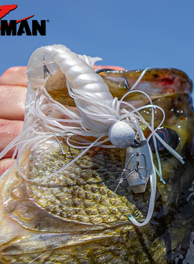 小型挡水板Jig 美国Zman MINIMAX Chatterbait路亚假饵胶群