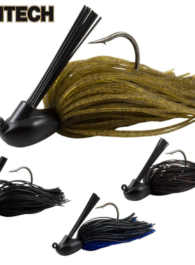 通用Jig  日本Keitech 多场合路亚 胡须佬 胶群Casting Jig障碍