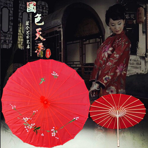 千熙儿童伞成人伞绸布舞蹈油纸伞