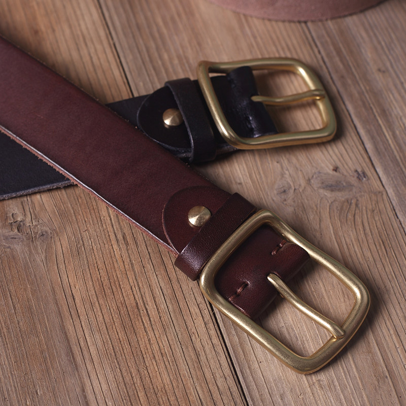 cowhide Belt genuine leather Retro leisure time Top layer leather belt Youth Pin buckle Waist belt manual Belt leisure timein the Accessories/Leather belt/Hat/Muffler , Belt/Leather belt/Yaolian  category - from Buy2taobao.com to provide professional Taobao agent buy service
