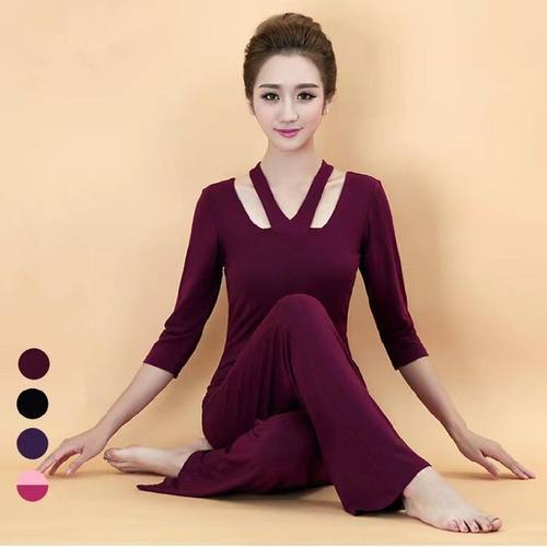 瑜伽服套装女莫代尔健身