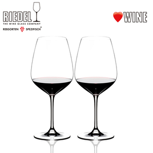 Riedel醴铎力多水晶玻璃高脚红酒杯醒酒器套装家用葡萄酒杯礼盒