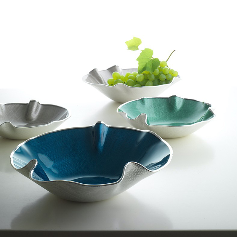 意大利Dogale Venezia进口客厅水果盘欧式餐桌不规则创意糖果碗