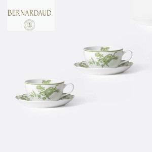 BERNARDAUD法国柏图陶瓷茶杯套装高档咖啡杯茶壶套装高档礼盒装