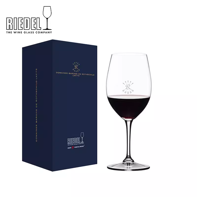 RIEDEL&LAFITE/拉菲联名限量款 奥地利红酒杯水晶高脚杯礼盒装