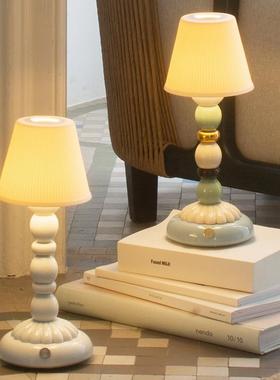 LLADRO雅致西班牙进口充电台灯客厅卧室灯具高级感礼物装饰小夜灯