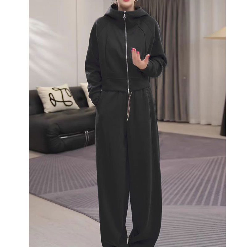 加绒连帽两件套3588TZ