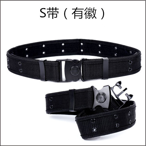 户外作训腰带男黑色战术武装带保安训练腰带尼龙编织有徽S带|ruв категории открытый/альпинизм/в поход/Поездки товаров, армия поклонников одежды/армия поклонников товаров, армия поклонников аксессуары, тактический поясом/пояс/набрюшник - от Buy2taobao.com для оказания профессиональной услуги покупки агента Taobao