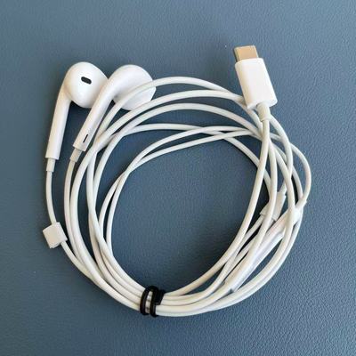 库存原装15 16 17通用type-c原装有线耳机Earpods带麦K歌直播耳返