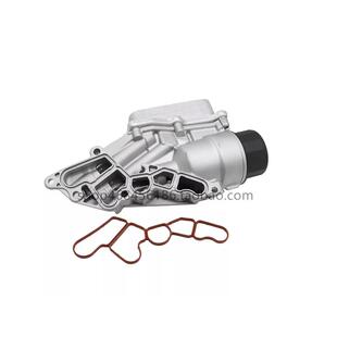 适用奔驰M272机油散热器E200 E300  S350机油底座ML350总成GLK300