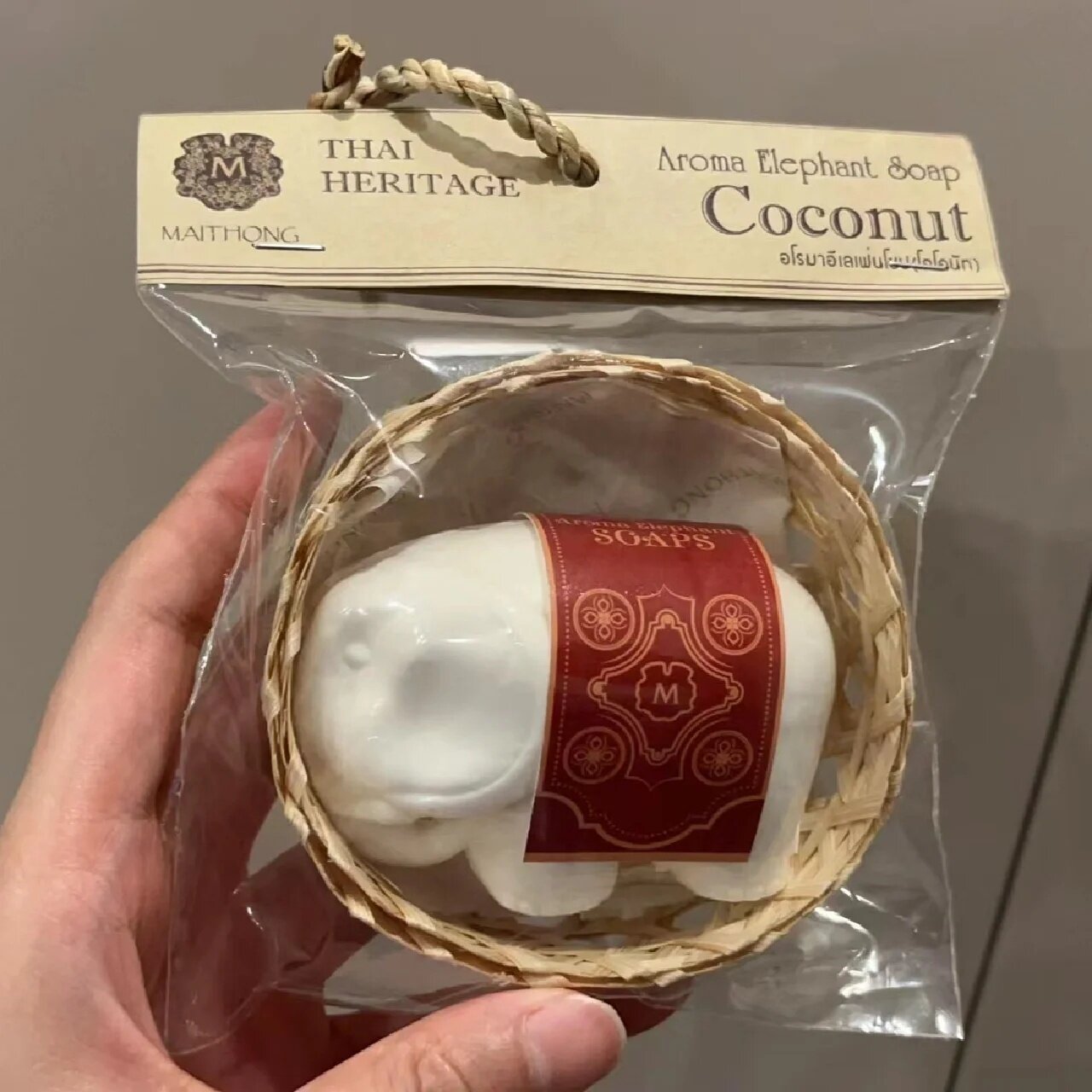 泰国同款手工大象形状香皂手工皂香味持久无刺激手工皂