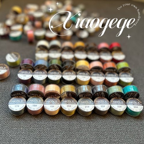 日本MIYUKI御幸尼龙线原装进口散装手工diy串米珠珍珠首饰品专用