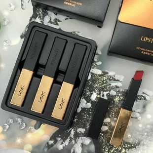 套装 YZS小金条雾面丝柔哑光平价持久保湿 滋润唇膏不沾杯学生口红