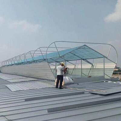 工业厂房通风散热换气成品光气楼131自然风通器电动采排烟通风气