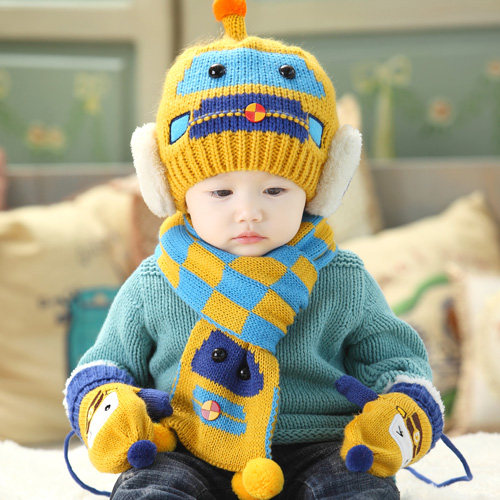 Gants pour enfants en velours - Ref 2146573 Image 3