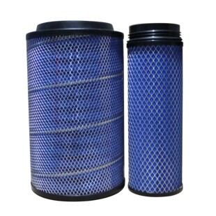 K2336空气滤芯适配瑞沃豪沃大运重卡三环昊龙WK2336-020空滤清器