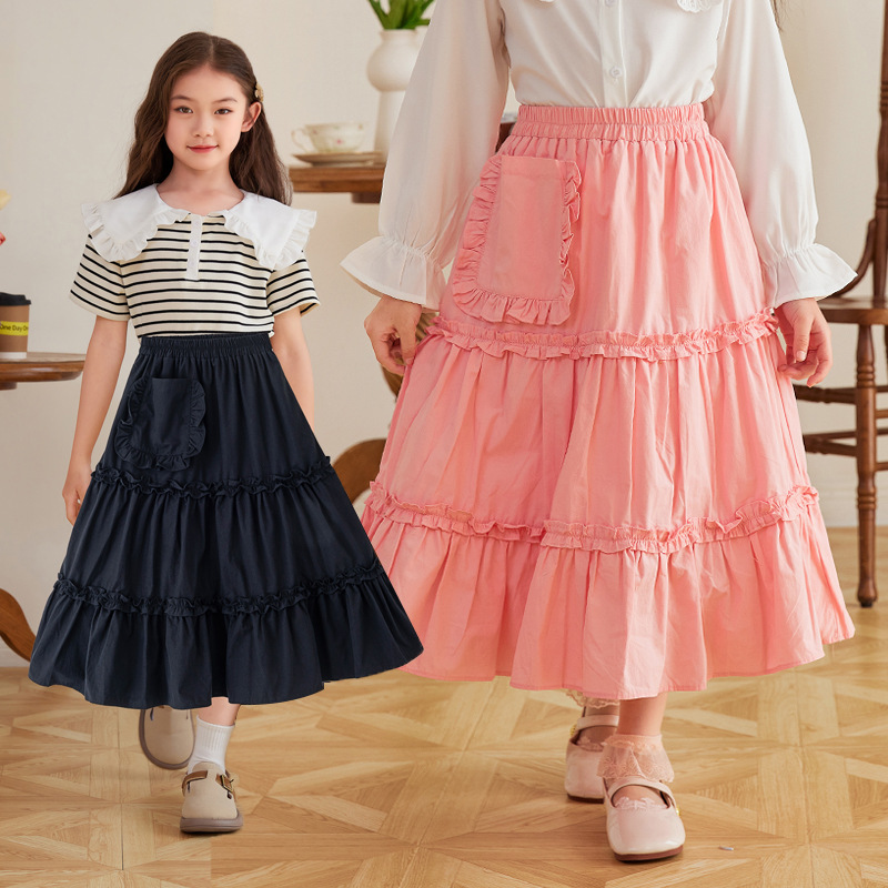 童裝女童半身裙夏款韓版可愛女孩