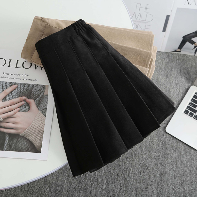 学院风女童百褶裙小香风毛呢半身裙儿童秋冬新款韩版松紧高腰短裙,童装/婴儿装/亲子装,半身裙,淘宝优惠券,粉丝福利购,淘宝优惠卷