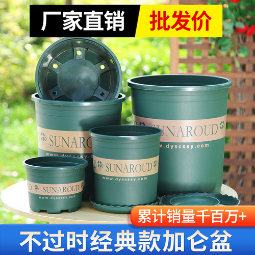 热卖千百万家经典款抗老化加仑盆