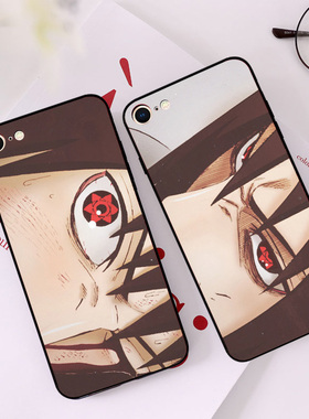 火影佐助写轮眼手机壳适用iphone11PRO苹果XSMAX磨砂XR软8plusP30