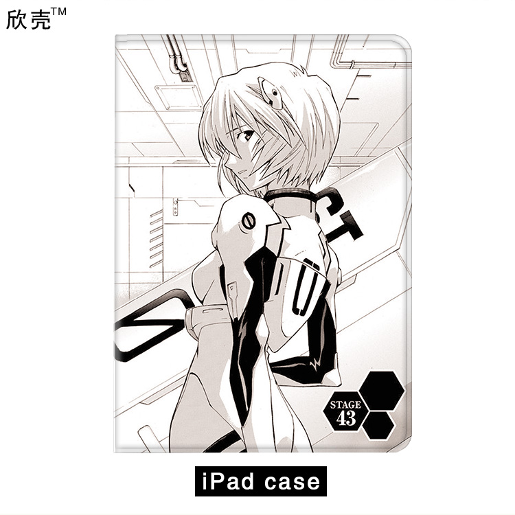 EVA绫波丽2020适用ipad9.7 10.2 mini54皮套air3 Pro12.9