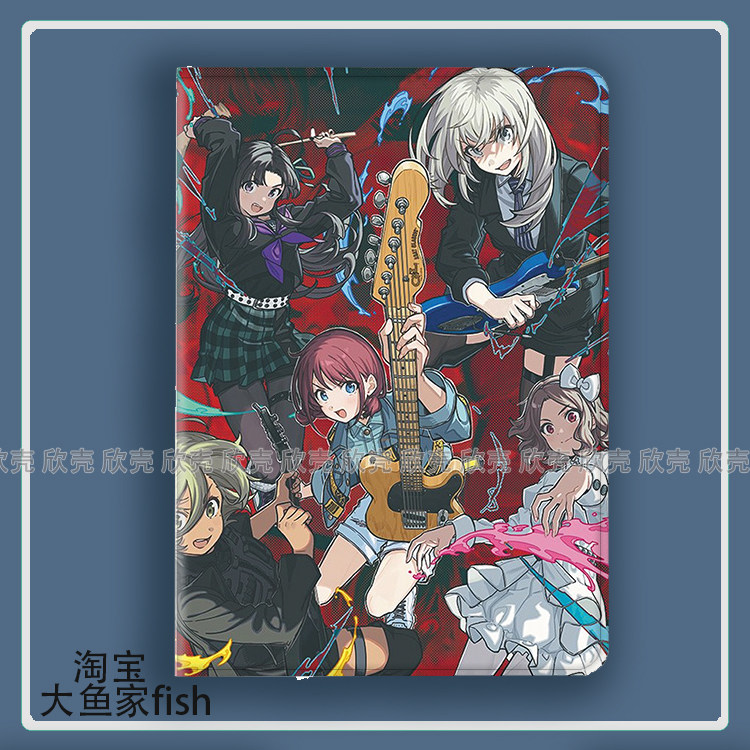 哭泣少女乐队Girls Band Cry适用iPad10.2苹果Pro11寸Air4/5/6华为matepad10.4平板mini5保护套vivopad2小米6