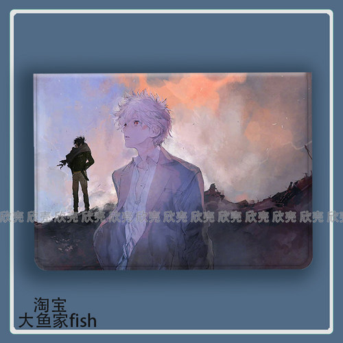 未来都市NO.6 再会适用iPad10.2苹果Pro11寸Air5/6华为matepad10.4平板mini3/4保护套小米7pro荣耀x8老鼠紫苑