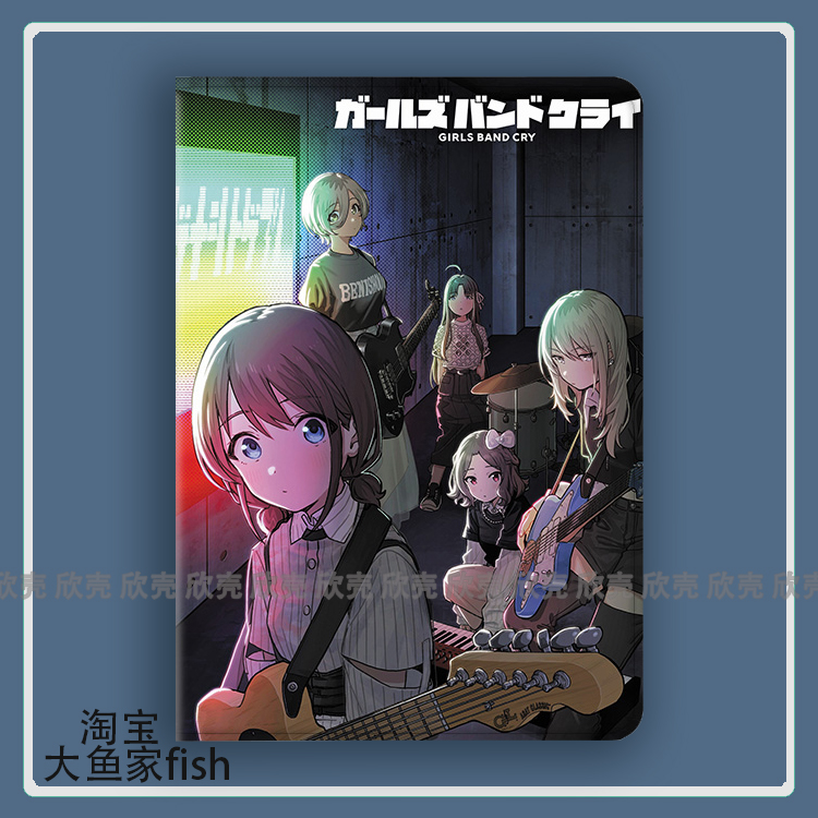 哭泣少女乐队GIRLS BAND CRY周边适用iPad10.2苹果Pro11寸Air4华为matepad10.8平板mini5保护套vivo小米6sPro
