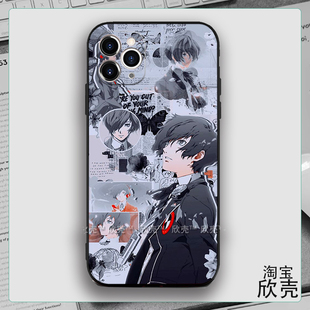 女神异闻录5 max硅胶8plus防摔vivo苹果13红米note9小米10一加ACE2华为mate60 雨宫莲手机壳适用iphone14pro