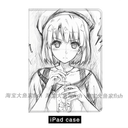 加藤惠适用ipad10.2保护套Pro11路人女主的养成方法mini6笔槽air5
