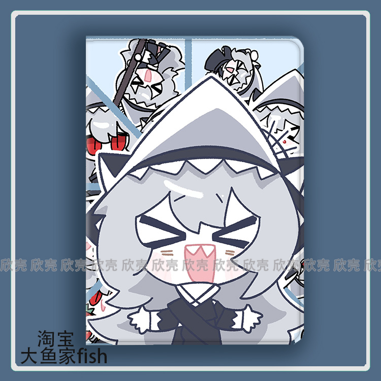 归溟幽灵鲨 明日方舟 周边 适用iPad10.2苹果Pro11寸Air5/6华为matepad10.8小米平板7pro保护套mini3/4荣耀x8
