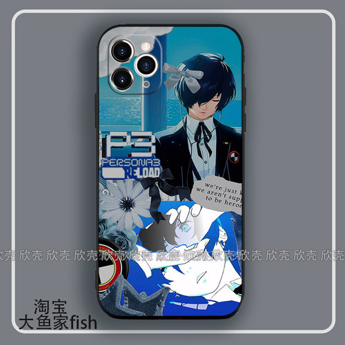 Persona3结城理鬼太郎周边手机壳适用iphone15pro硅胶8plus苹果14小米12一加ACE华为pura70三星s23防摔mate60