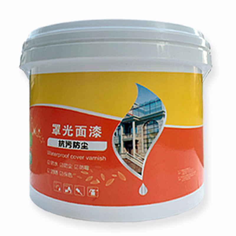 室内漆外墙透明水性罩光漆防水清漆光面油乳胶漆室内外墙绘画墙漆