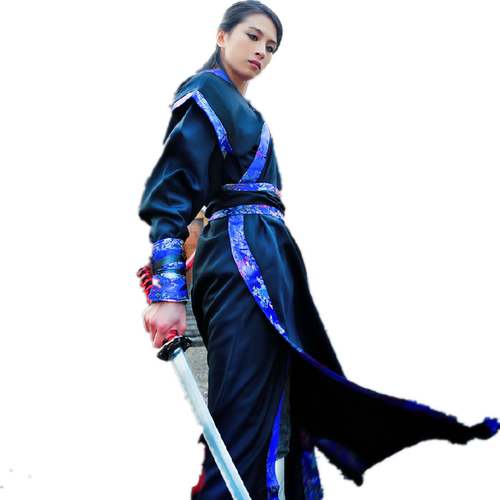 古装男汉服侠客书生演出服毕业拍照班服古代唐装舞台影视剧服装