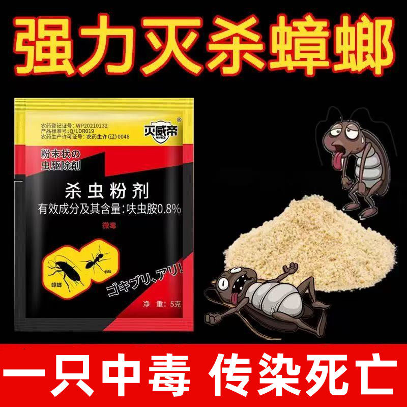 蟑螂药硼酸一锅端家用非无毒孕妇婴绝杀一窝端扫尽小强通杀正品贴