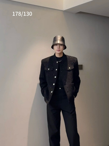 及时雨东 立领羊毛加厚小香保暖时髦外套男女