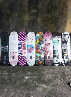 进口Promade滑板板面 专业双翘动作板 加枫7.875 8.0 8.125 8.25