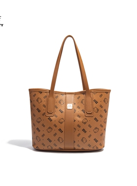 HelloKitty凯蒂猫托特包包女老花满印手提单肩包大容量通勤腋下包