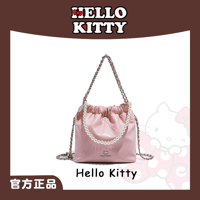 HelloKitty链条休闲垃圾袋流浪包
