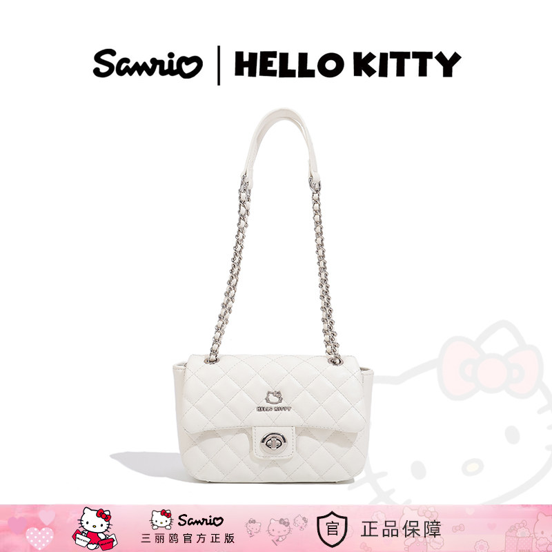 HelloKitty小香风链条轻奢小方包图片