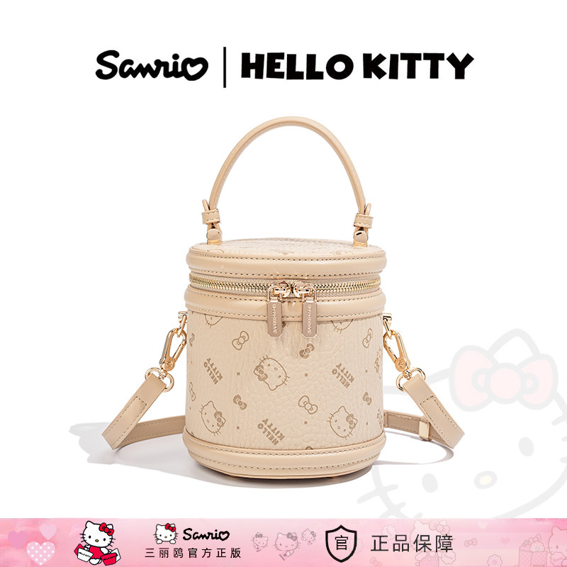 HelloKitty小香风发财桶水桶包女图片