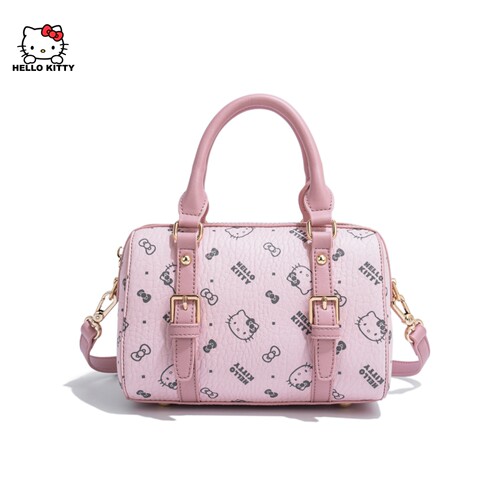 HelloKitty时尚百搭质感波士顿包