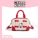 HelloKitty凯蒂猫波士顿包女拼接撞色单肩手提包时尚 少女风斜挎包