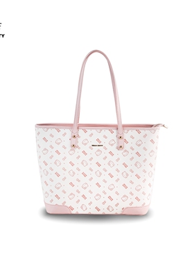 HelloKitty凯蒂猫托特包小香风印花腋下包女大容量休闲手提单肩包