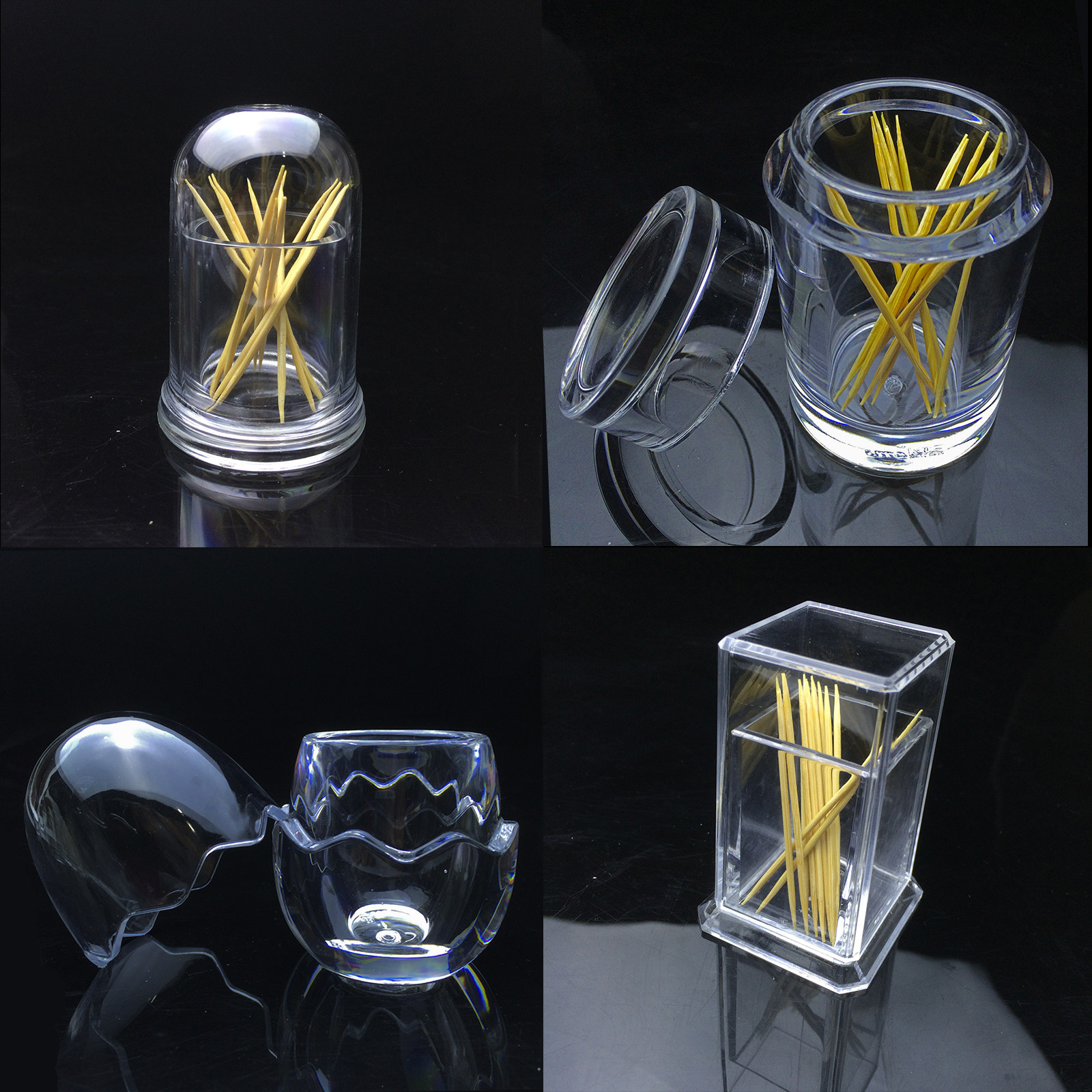 Le Crystal Hotel KTV Toothpick Holder Hotel Acrylic transparent Toothpick bottle originality household Plastic Restaurant Toothpick boxin the Tableware , Tableware , Matching porcelain , Toothpick Holder  category - from Buy2taobao.com to provide professional Taobao agent buy service