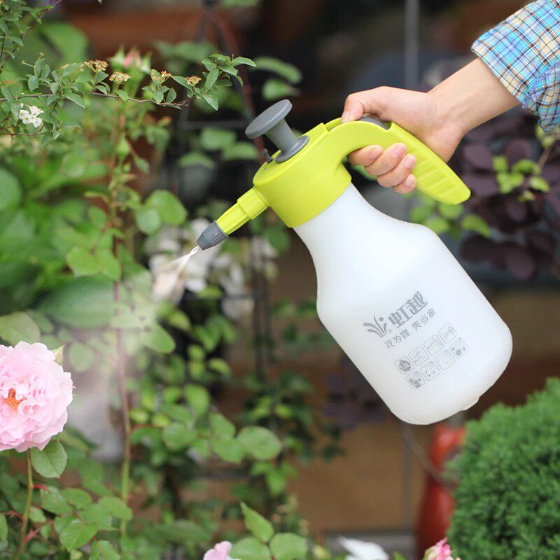 虹越喷壶浇花专用洒水壶气压式清洁浇水神器小型家用压力旋转水壶