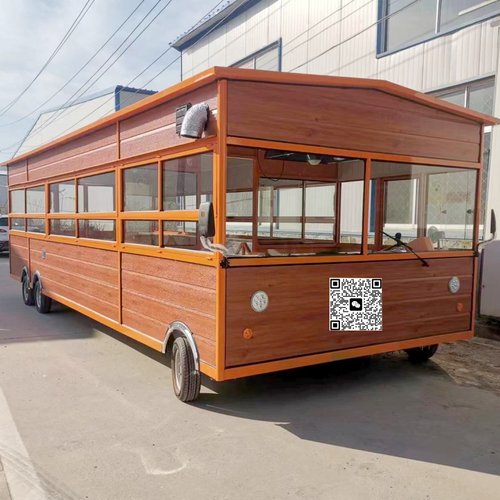电动四轮小吃车多功能餐车摆摊车